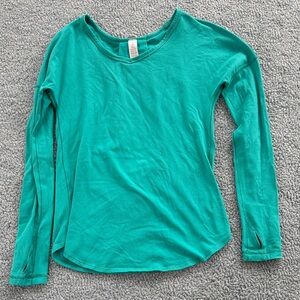 Ivivva Turquoise Long Sleeve Shirt